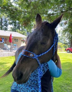 Ali with her horse client